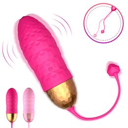 Diamond shape Vibrating Eggs Wireless Remote Control Vibrator Powerful Bullet for Women Kegel Ball Erotic Massage Adult sexy Toy Beauty Items
