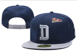 Wholesale Hihop Letter D Snapbacks all teams America Football Basketball Baseball snapbacks hat fashion outdoor sunny man women 10000 styles high quality caps