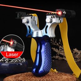 New Product 98k Laser Slingshots High Precision Outdoor Fast Pressing Precision Infrared Slingshot Shooting Hunting Sling shot