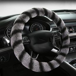 Steering Wheel Covers Car Cover Plush Winter Soft And Comfortable Keep Warm Interior Accessories Accesorios Para Auto StuurhoesSteering