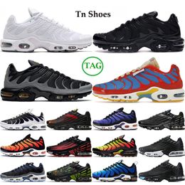 original tn plus se men running shoes triple black white sneaker Crater Psychic Blue Lava mens trainers sports sneakers size 40-46