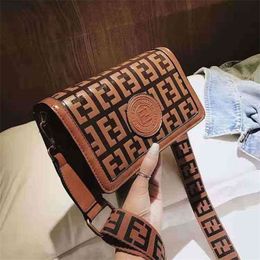 66% OFF trendy bags 2022 New Designer Handbags Mori double-layer texture single wide belt messenger