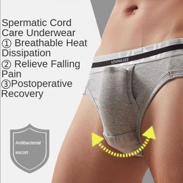 Underpants Sense Naked Men's Underwear High-grade Sexy Briefs Separate Boxer Big Scrotum Bag Leggings Low Waist Shorts Men UnderwearUnde