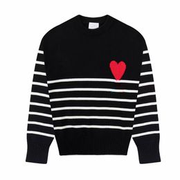 Парижские дизайнерские свитера мужские мужские винтажные пуловерные свитера с длинным рукавом вышива