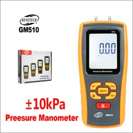 Pressure Gauge Manometer Pressure Differential Tester Handheld Digital Manometer Pressure Manometer GM510 GM511
