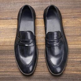 Men s Designer Wedding Dress Leather Comfortable Fashion loafers Summer Casual Shoes Dre Fahion loafer Caual Shoe