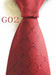 Mens Designer Ties Jacquard Party Wedding Business Formal Suit 100% Silk Tie Luxurys Deisgners Neckties Cravate cjeweler for mens 238O