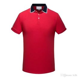 Mens Stylist Polo Shirts Luxury Italy Men Clothes Short Sleeve Casual Men's Summer T Shirt Many Colours are available Size M-3XL