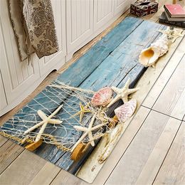 Carpets Floor Mat For Kitchen Rug Vintage Print Carpet Entrance Home Mats Runner Bath Modern Long Traditional Washable Light Flower 3dCarpet