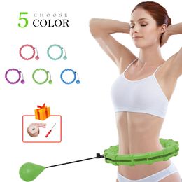 Core Trainers Adjustable Sport Hoops Abdominal Thin Waist Exercise Detachable Massage Hoops Fitness Equipment Gym Home Training Weight Loss