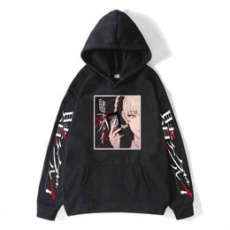 2021Japanese Manga Kakegurui Anime Hoodie Streetwear Pullover Trend Anime Hoodies Fashion Casual Tops for Men and Women Y220713