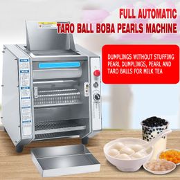 Full Automatic Taro Ball Popping Boba Pearls Machine Sago Tapioca Pearl Ball/Taro Ball/Cassava Ball No Filling Round Dumpling Machines