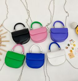 Summer handbag candy color girl hand carry bag lady chain cross body bags mini purse