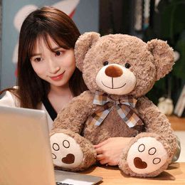 Pc Cm Cute Classic Teddy Bear Plush Toys Kawaii Butterfly Tie Plushie Pillow Stuffed Soft Dolls For Children Girls Lover Gifts J220704