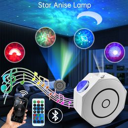 Sky Lite LED Laser Star Projector Galaxy Lighting Nebula Lamp for Gaming Room Home Theater Bedroom Night Light or Mood Ambiance