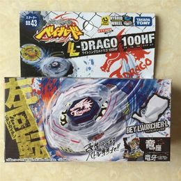 TOMY Japanese BEYBLADE METAL FIGHT BB43 Lightning L Drago 100HF LAUNCHER 220720