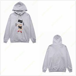 Plam Angels Designer Hoodies Mens Hoodie Women Sweatshirts Shark Break Body Print Sweaters Hoody Oversized Pullover Hoodies for Men Hoodys Beheaded Bear 389