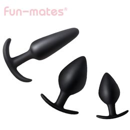 Silicone Butt Plug Anal Unisexy sexy Stopper 3 Different Size Adult Toys for Men/Women Trainer Couples Beauty Items