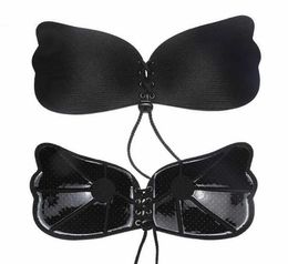 Womens Slicone Bra sexy underwear sexy lingerie solid silicone chest bra gel adhesive push up backless strapless invisible