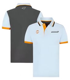F1 racing team uniform driver T-shirt lapel POLO shirt men's car overalls plus size can be Customised