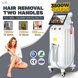 2022 Diode Laser Three Wavelengths Hair Removal Machine Permanent Cooling Painless ice titanium Lazer 808nm device