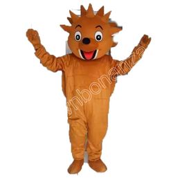 halloween Hedgehog Mascot Costumes High quality Cartoon Mascot Apparel Performance Carnival Adult Size Event Promotional Advertising Clothings