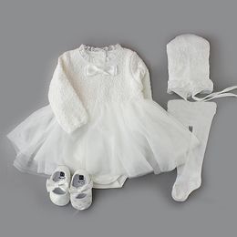 Clothing Sets High Quality Baby Infant Girl Princess Dress Christening Baptism Wedding Party Gown Shower Gift Po Shooting DressClothing