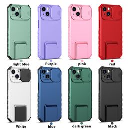 Phone cases Window Shockproof Holder Armor Case For Samsung Galaxy A03 CORE A23 A03S A33 A53 A73 A22 A03 A13 A32 5G A02S A52 A72 A42 A12 Cover