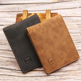 Wallets Men Business Small Money Purses Design Dollar Price Top Thin Wallet With Coin Bag Zipper WalletWallets