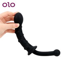 OLO Convex Point Design Anal Plug Butt sexy Toys For Women Men Dildo Adult Pornographic Prostate Massager