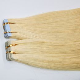 Hotsale Human Hair Thick Skin Weft Seamless Invisible Tape Remy Hair 100g Natural Colour 20 22 24inch