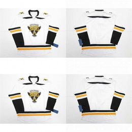 Nik1 Mens Customize Cape Breton Screaming Eagles Jersey 100% Embroidery cusotm any name any number Hockey Jerseys Goalit Cut