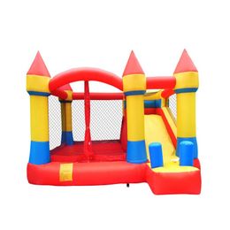 Mats Yard Best Quality Bouncy Castle Bounce House With Slide Inflatable Toys For Kids Jumping Inflatable Toys Obstacle Course 779 E3
