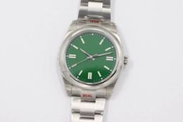 2022 new luxury men's watch DD oyster silver green face integrated 3230 automatic mechanical movement sapphire glass diameter 41mm