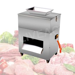 Commercial 200-300Kg/H Kitchen Efficient Poultry Dicing Machine Automatic Electric Cutting Chicken Sliced Fish Machine