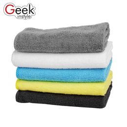 Geekinstyle 9Pcs 3030cm Square Cleaning Cloth Microfiber Towel Kitchen Housework Towel Strong water absorption 201021