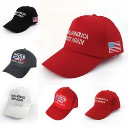 Election Donald Trump Slogan Keep Make America Great Again MAGA Caps Adjustable Baseball Hat with Flag Breathable Eyelets