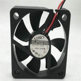 Wholesale fan: original ADDA 5010 AD0512HB-G70 12V 0.15A 50*10MM two-wire ultra-thin fan