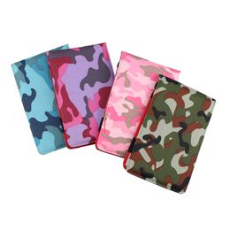 Camouflage Colour Golf Scorecard Holder Oxford Cloth Score Notebook Accessories