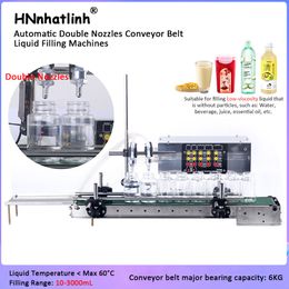 600/1200mm Automatic Electrical Filling Machines Single Head Liquid Filler Can Sense High Precision Heat Resistance Filling Machine With Conveyor Belt T200L#