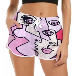 CLOOCL Women Shorts Beautiful Polynesia Abstract Art 3D Pattern Printed Casual Fitness Sweatpant for Female Beach 220616