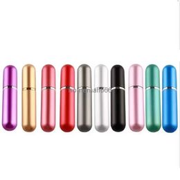 5ml Portable Mini Refillable Perfume Bottle With Spray Scent Pump Empty Cosmetic Containers Spray Atomizer Bottle Refillable Perfume AA