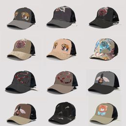 free hats Australia - Wholesale Tigher Animal Cap Embroidered Snake Hat Brand Baseball Hats for Men and Women Mix Order