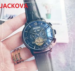 Mens Luxury Automatic Mechanical Big Watches 45mm Relogio Masculino super bright Five Stiches Designer Genuine Leather wristwatch