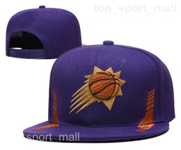 Chris Paul Basketball Hats Knitted Adjustable Snapback Fitted Sports Cap Devin Booker Deandre Ayton Team Colour Black Orange Purple Hop Hip Hop Baseball Cap