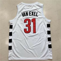 Nikivip Cheap Custom Nick Van Exel #31 Basketball Jersey Men's Stitched White Any Size 2XS-5XL Name Or Number Vintage