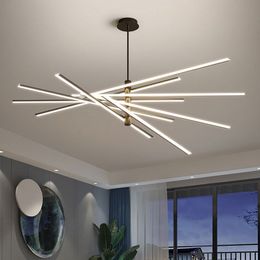 Living room chandelier modern minimalist creative Nordic ceiling lamp bedroom dining room lighting decoration interior led lamps