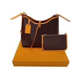 Designer Classic Shopping Bag Flower Shoulder Bags Print Handbag Women Leather Clutch Presbyopic Purse With Wallet Shopper Evening Bags