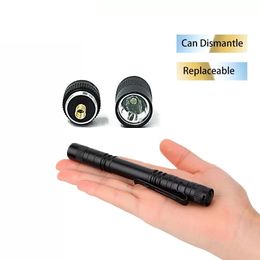 Selling LED Portable Mini Flashlight Dry Battery Torch Light Medical Pen Outdoor Lighting