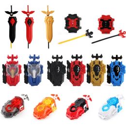 Twoway Beyblade Burst Launchers Custom Right and Left Gyro Pull Rod Wire Spinning Top Accessories Toy For Children 220815